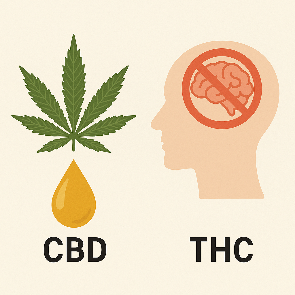 Le CBD ne fait pas planer et n'est pas un psychotrope