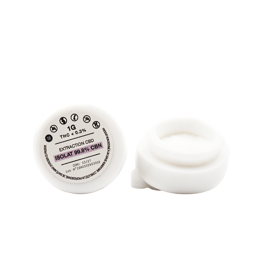 Isolat - 99.8% CBN | High Society — 1g