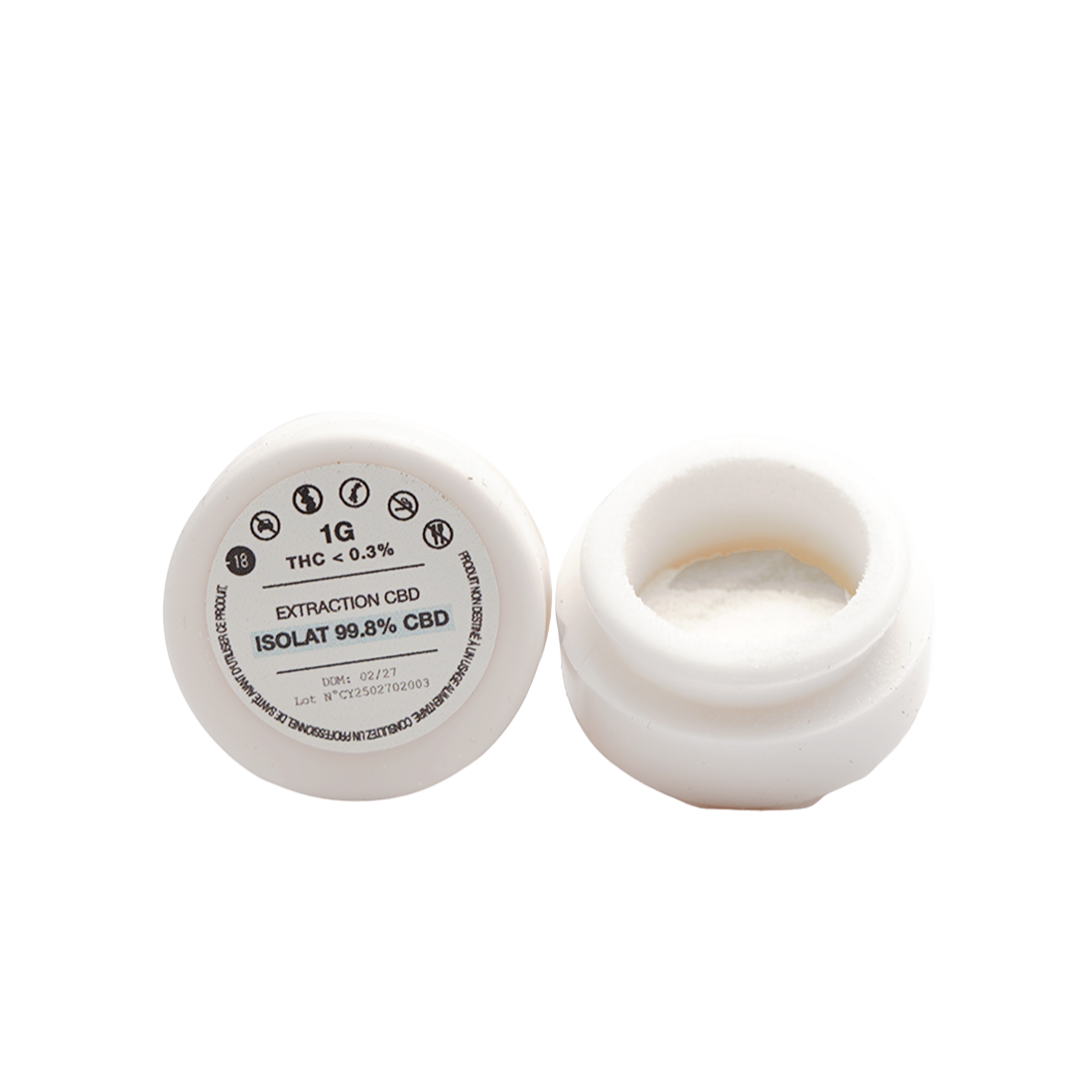Isolat - 99.8% CBD | High Society — 1g