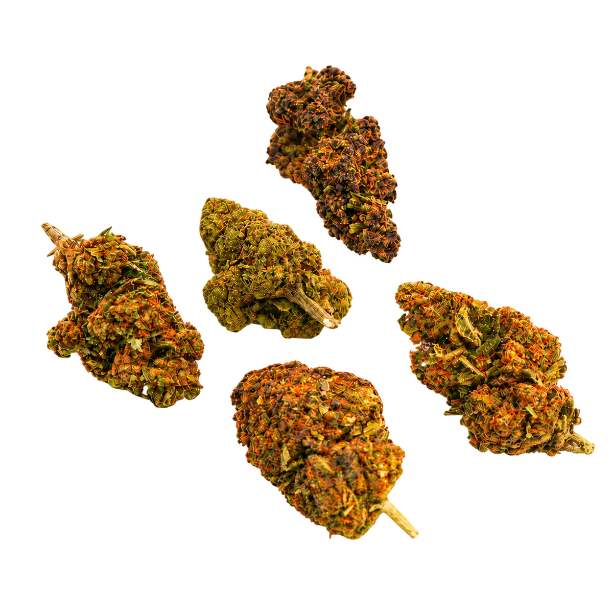 Pack Découverte Fleurs CBD - fond transparent