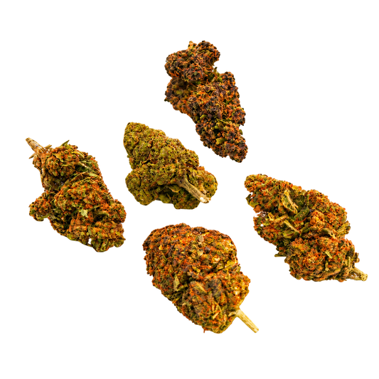 Pack Découverte Fleurs CBD - fond transparent