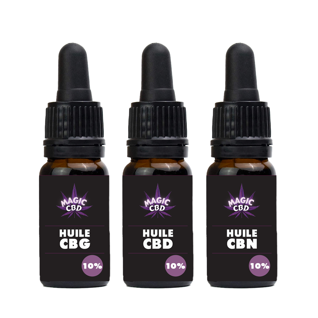 Pack Découverte Huiles - Magic CBD